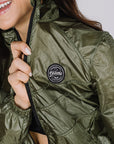 Jaqueta Cropped Militar