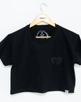 Camiseta Cropped Black