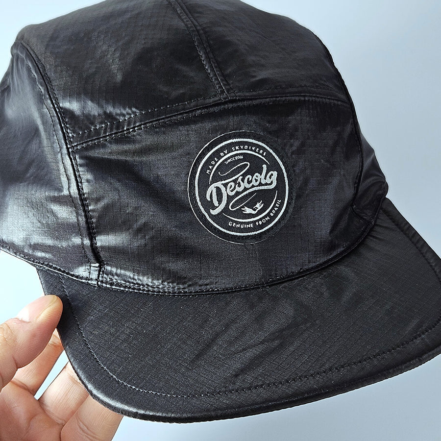 Boné Five Panel Preto