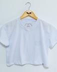 Camiseta Cropped Branca