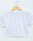 Camiseta Cropped Branca