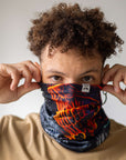 Neck Shield Skull Fire
