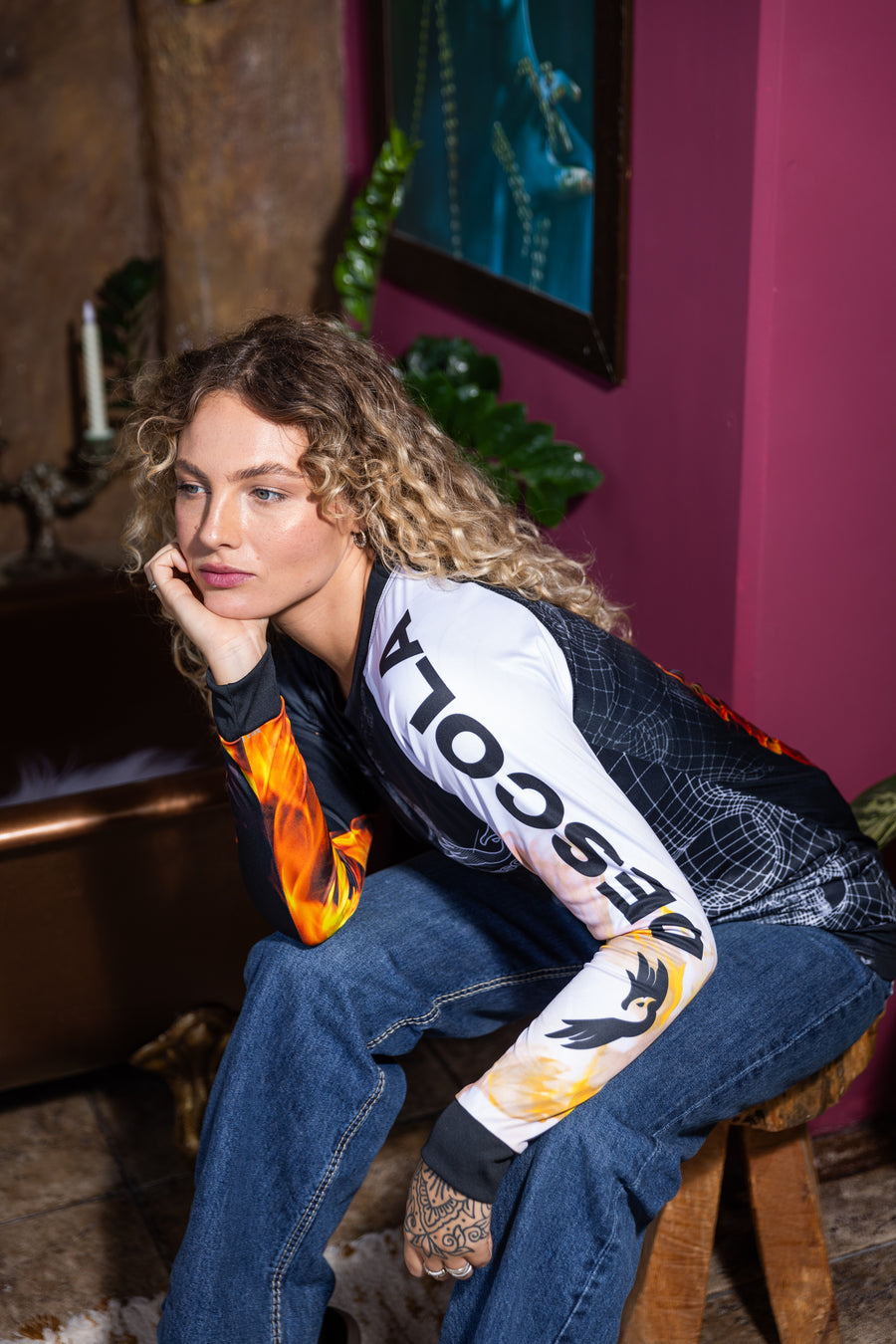 Jersey Caveira Feminina