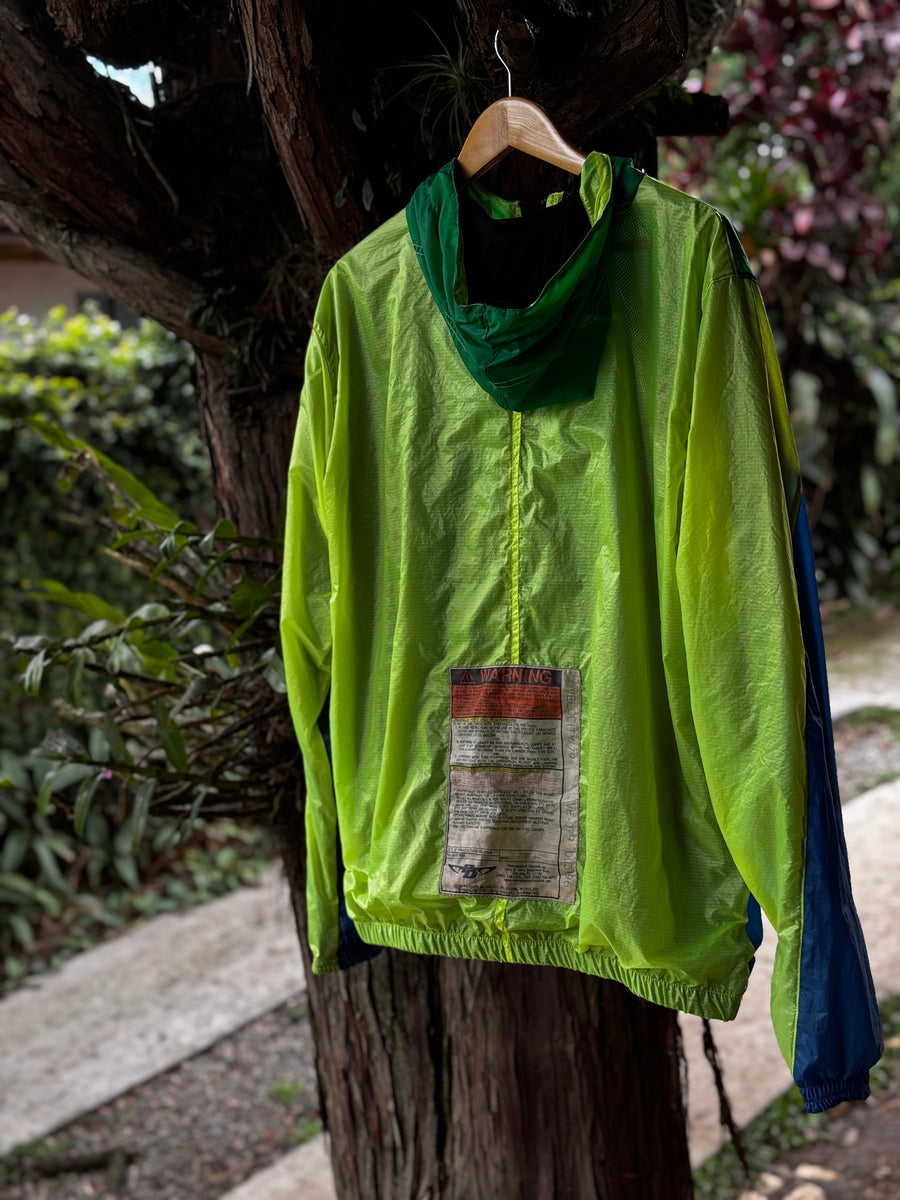 Jaqueta Velocity label warning